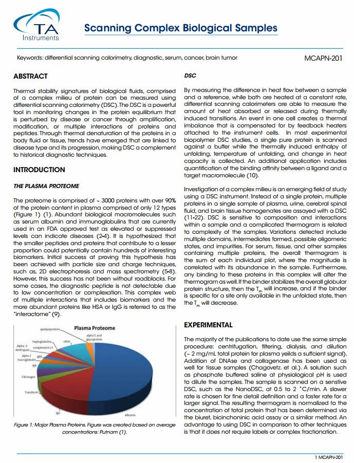 Appnote - TA仪器 Appnote